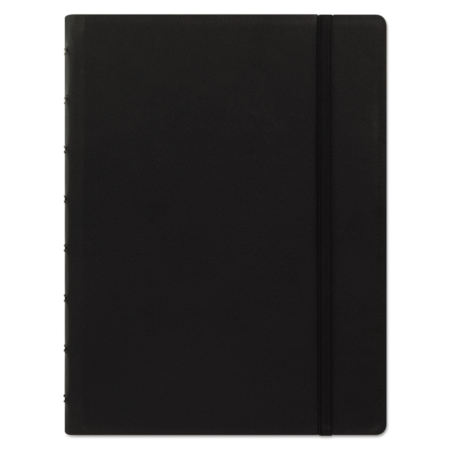 Filofax® Notebook, 1-Subject, Medium/College Rule, Black Cover, (112) 8.25 x 5.81 Sheets