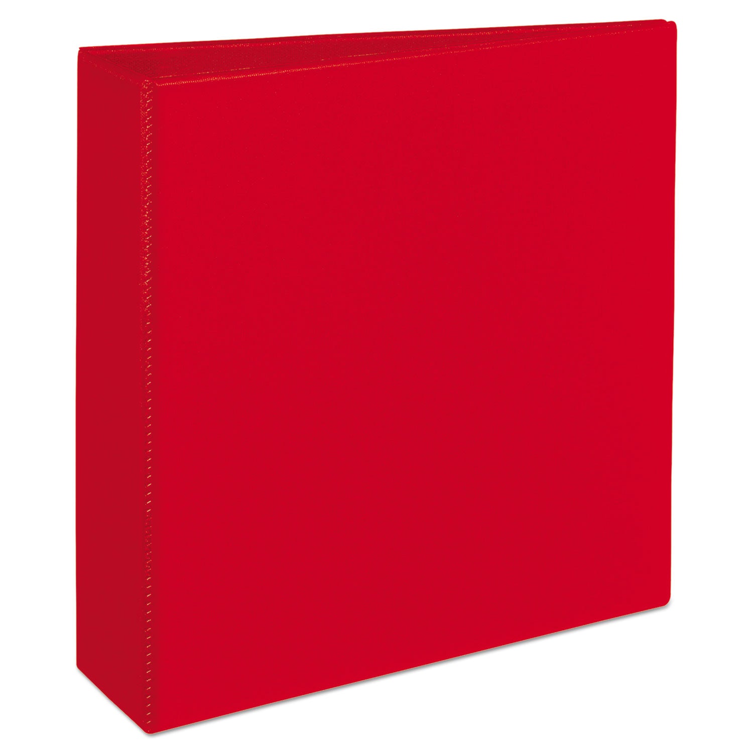 Avery® Heavy-Duty Non-View Binder with DuraHinge and Locking One Touch EZD Rings, 3 Rings, 3" Capacity, 11 x 8.5, Red