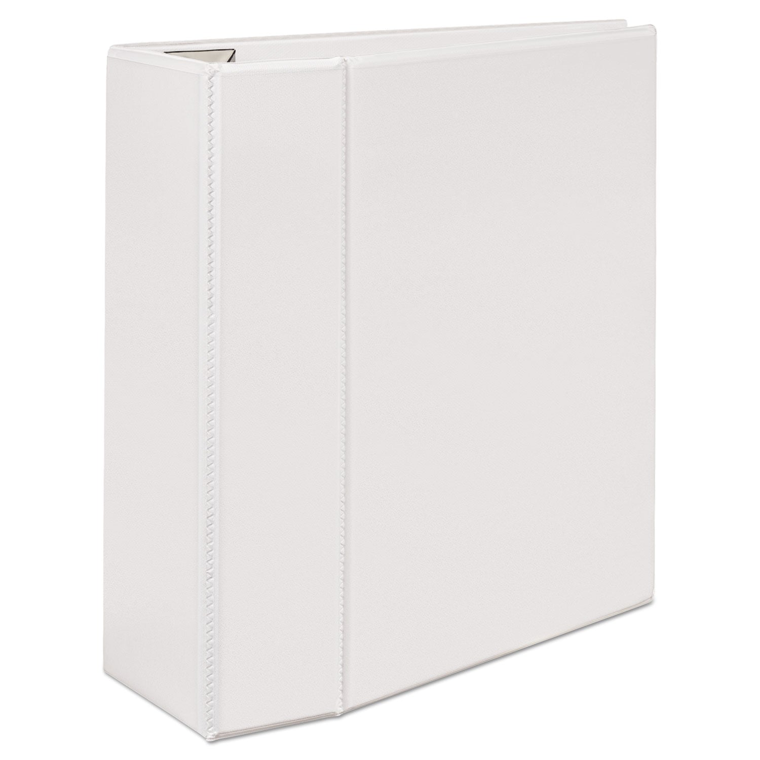 Avery® Heavy-Duty View Binder with DuraHinge and Locking One Touch EZD Rings, 3 Rings, 5" Capacity, 11 x 8.5, White