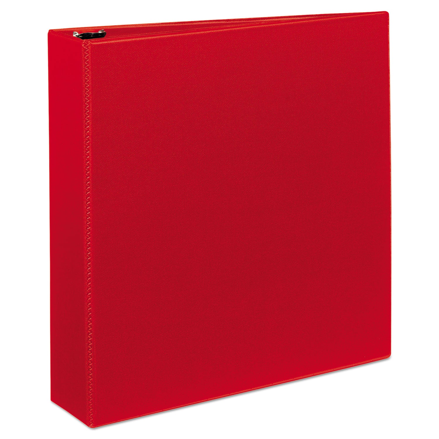 Avery® Heavy-Duty Non-View Binder with DuraHinge and One Touch EZD Rings, 3 Rings, 2" Capacity, 11 x 8.5, Red