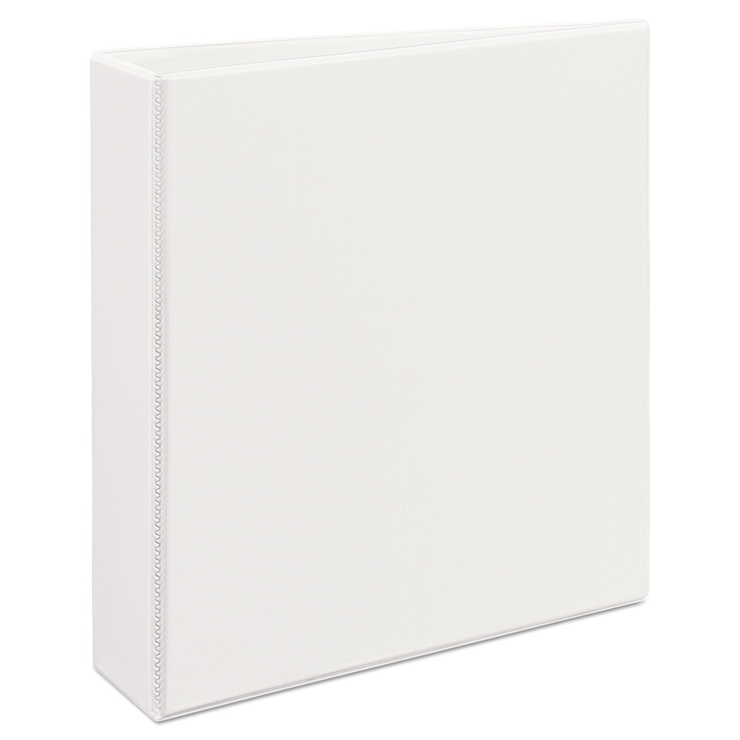 Durable View Binder with DuraHinge and EZD Rings, 3 Rings, 2" Capacity, 11 x 8.5, White, (9501)