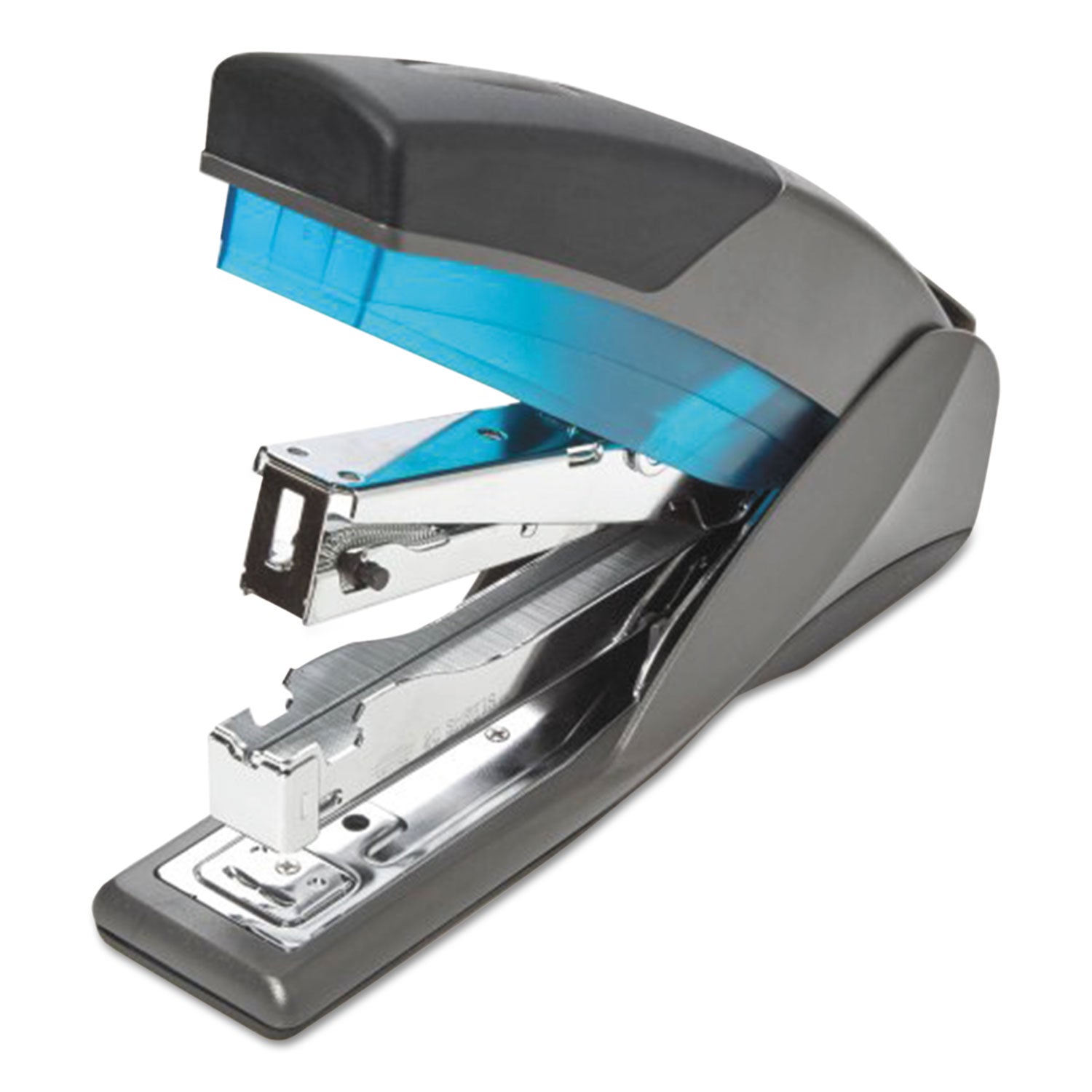 Swingline® Optima 25 Reduced Effort Stapler, 25-Sheet Capacity, Slate Gray/Blue