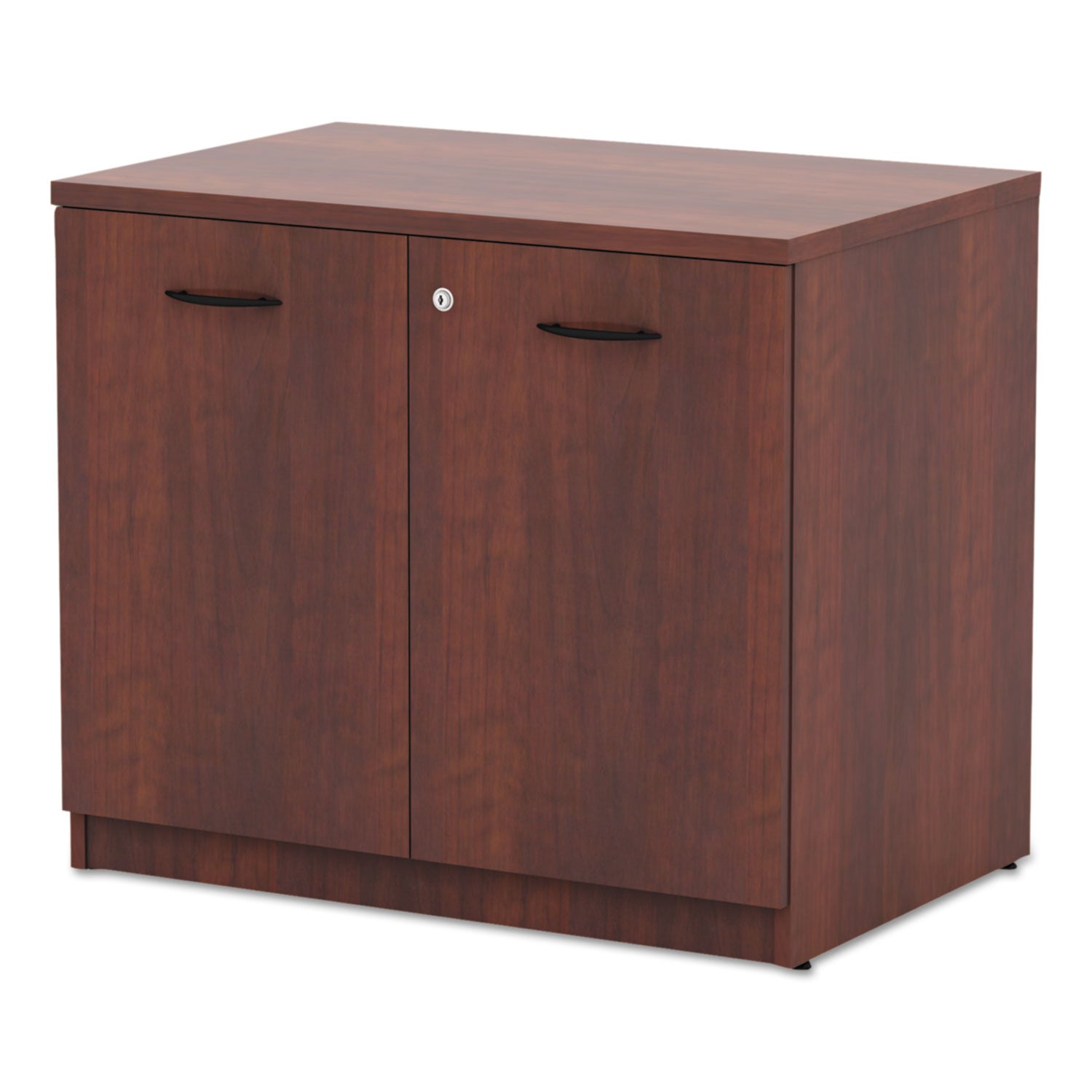 Alera® Alera Valencia Series Storage Cabinet, 34.13w x 22.78d x 29h, Medium Cherry