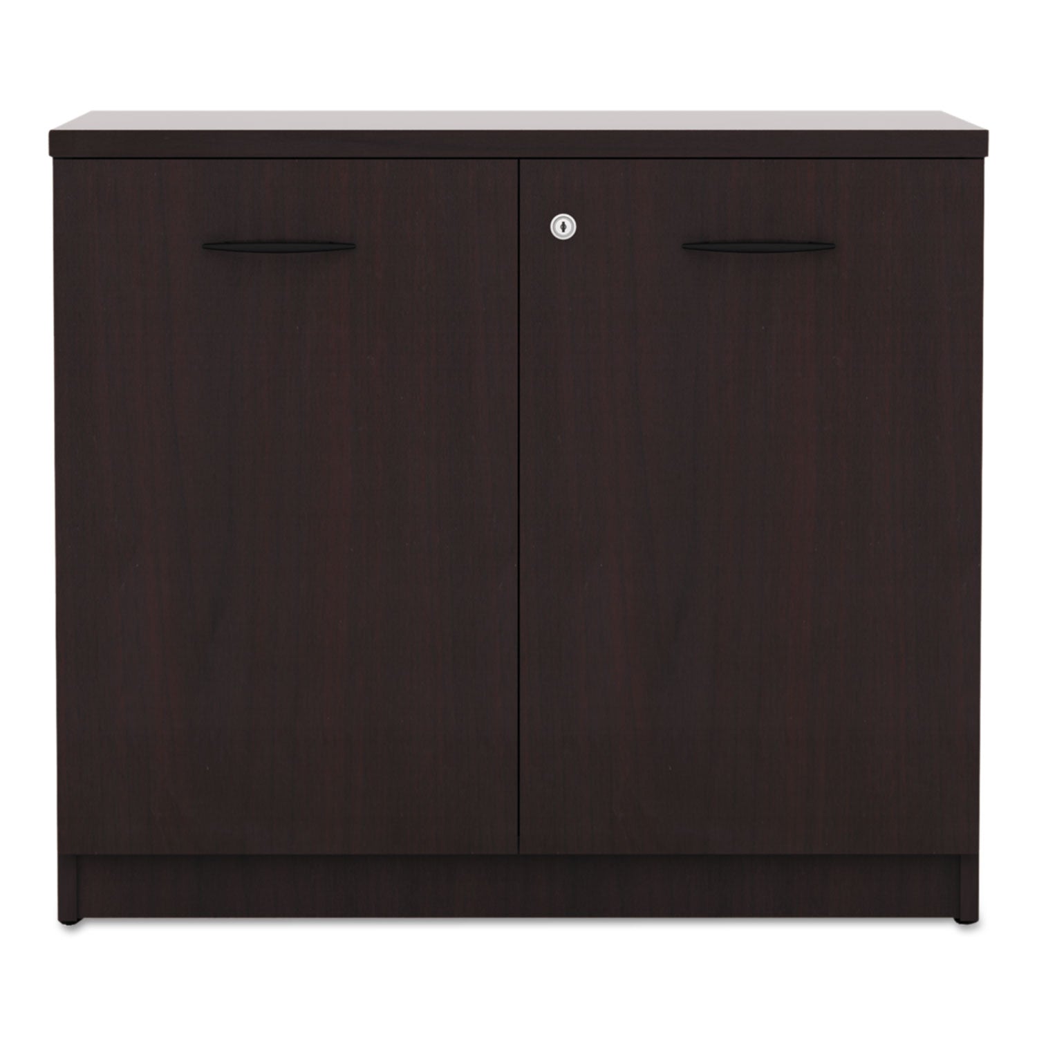 Alera® Alera Valencia Series Storage Cabinet, 34.13w x 22.78d x 29.5h, Mahogany