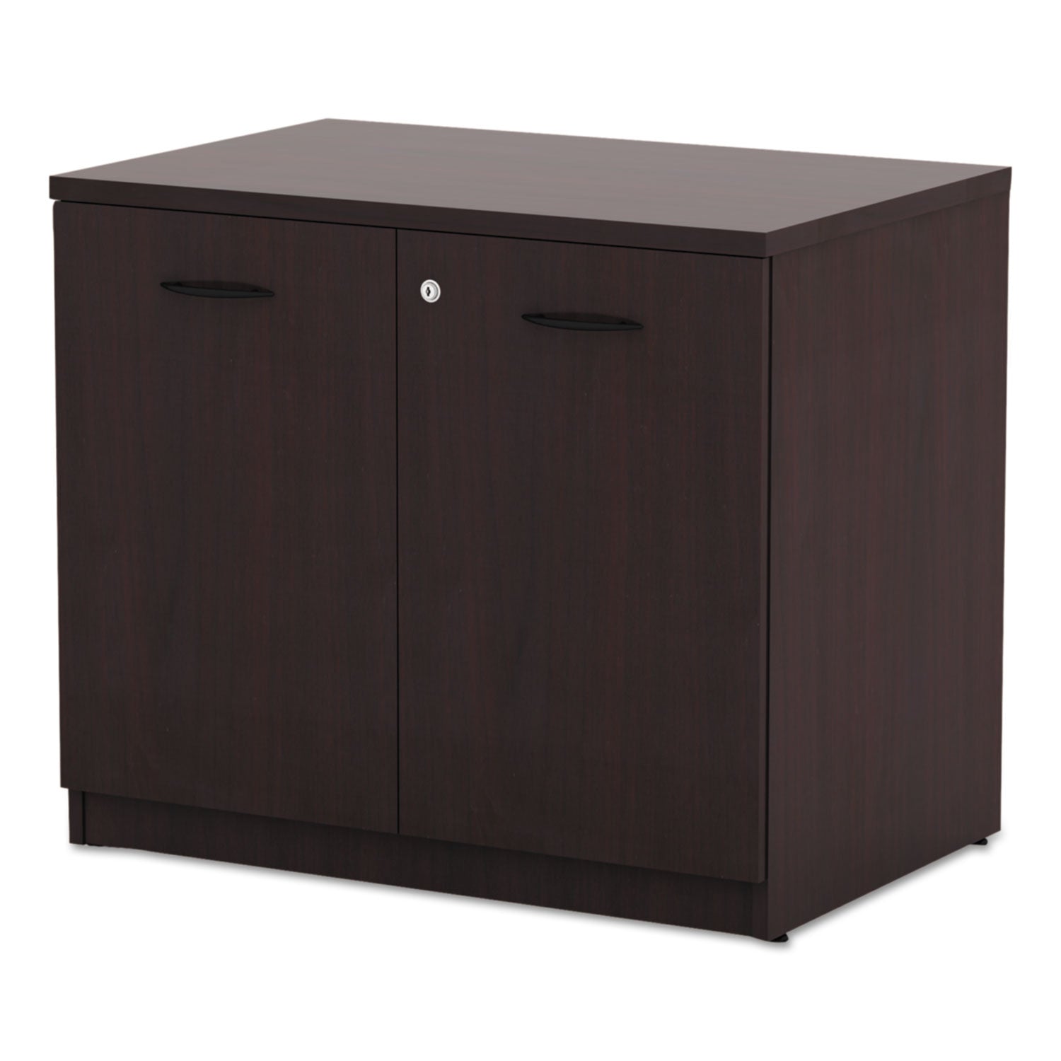 Alera® Alera Valencia Series Storage Cabinet, 34.13w x 22.78d x 29.5h, Mahogany