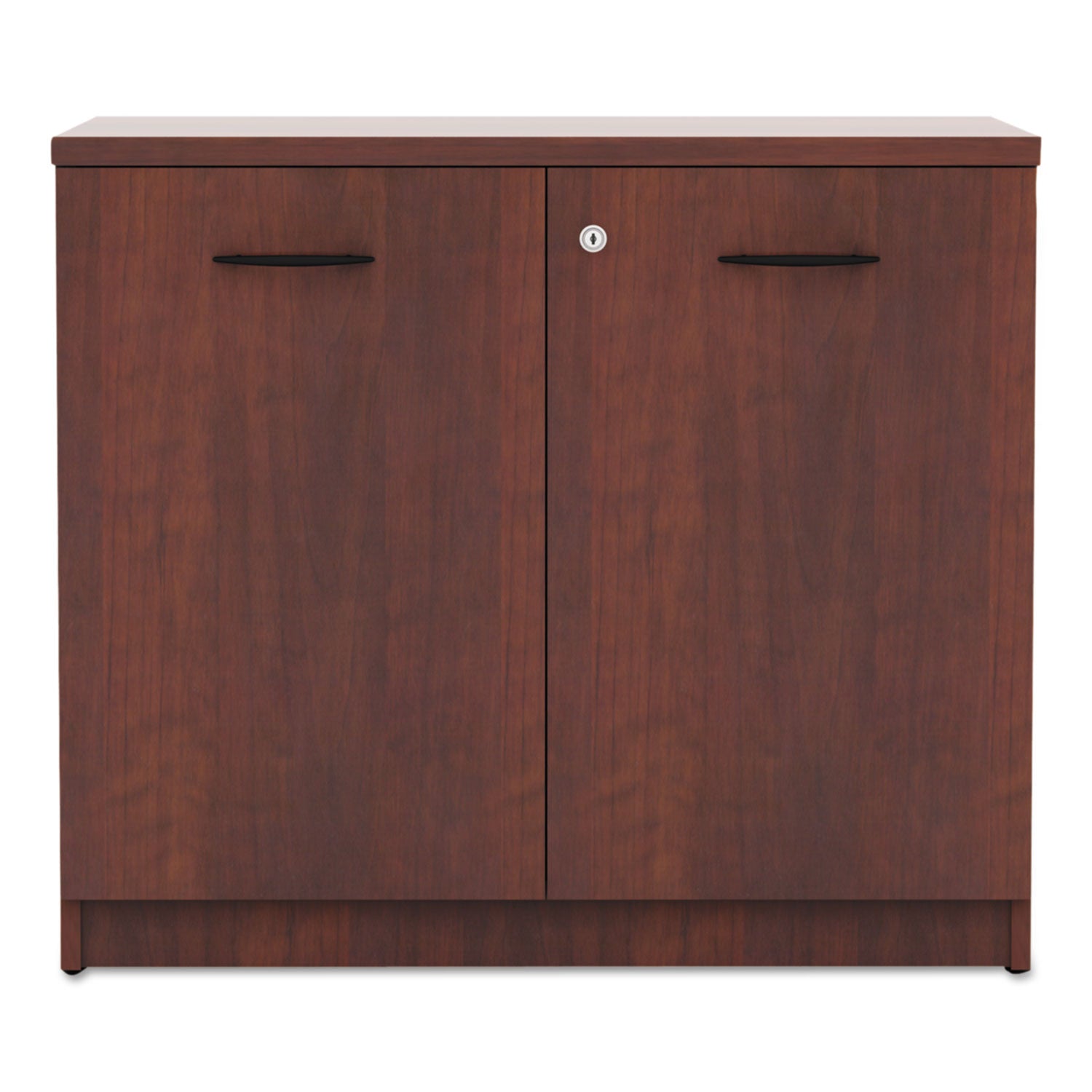 Alera® Alera Valencia Series Storage Cabinet, 34.13w x 22.78d x 29h, Medium Cherry