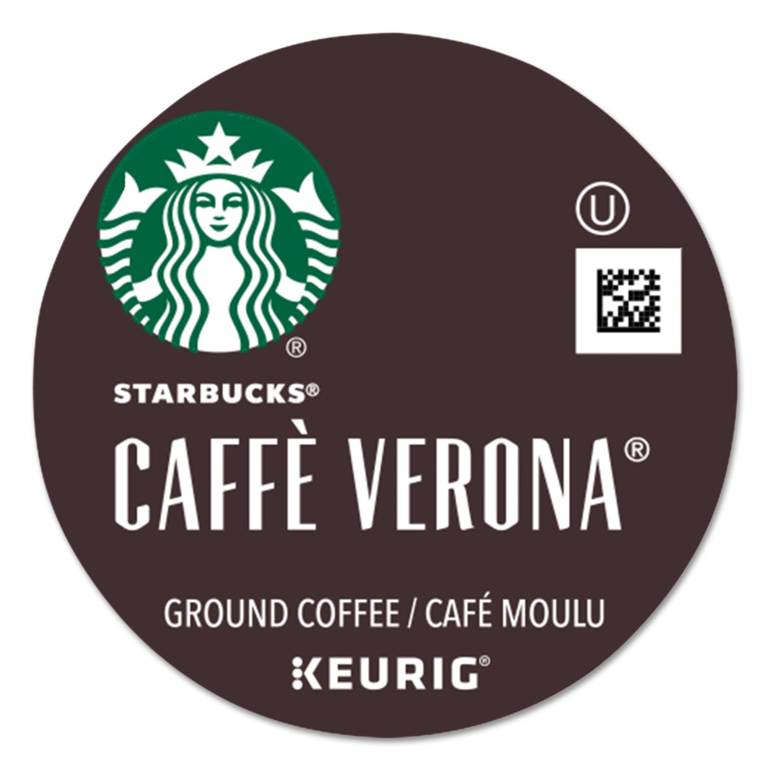 Starbucks® Caffe Verona Coffee K-Cups Pack, 24/Box, 4 Boxes/Carton