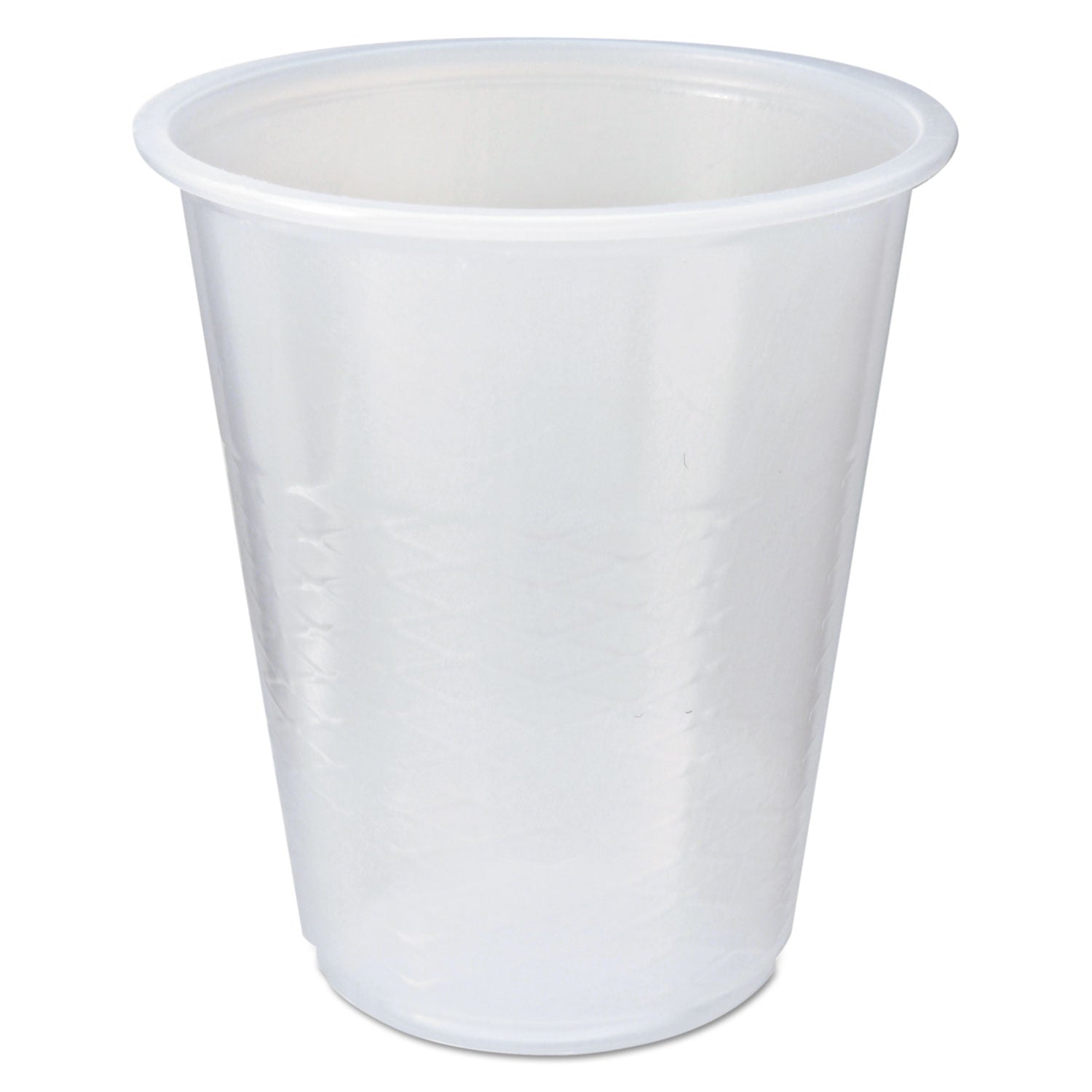 RK Crisscross Cold Drink Cups, 3 oz, Clear, 100 Bag, 25 Bags/Carton