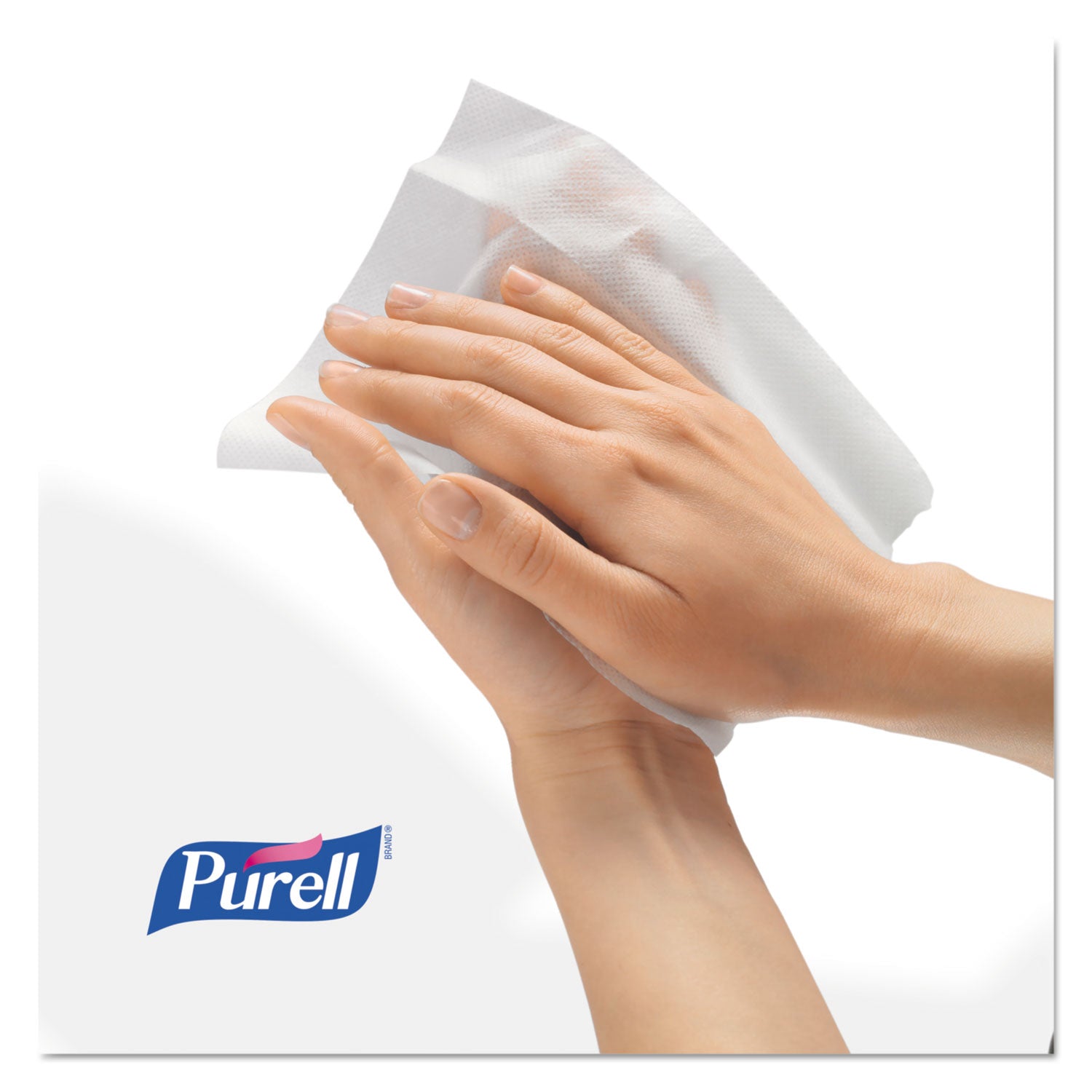 PURELL® Hand Sanitizer Wipes Wall Mount Dispenser, 1,200/1,500 Wipe Capacity, 13.3 x 11 x 10.88, White