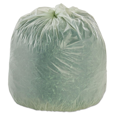 Stout® by Envision™ EcoSafe-6400 Bags, 30 gal, 1.1 mil, 30" x 39", Green, 48/Box Flipcost Flipcost