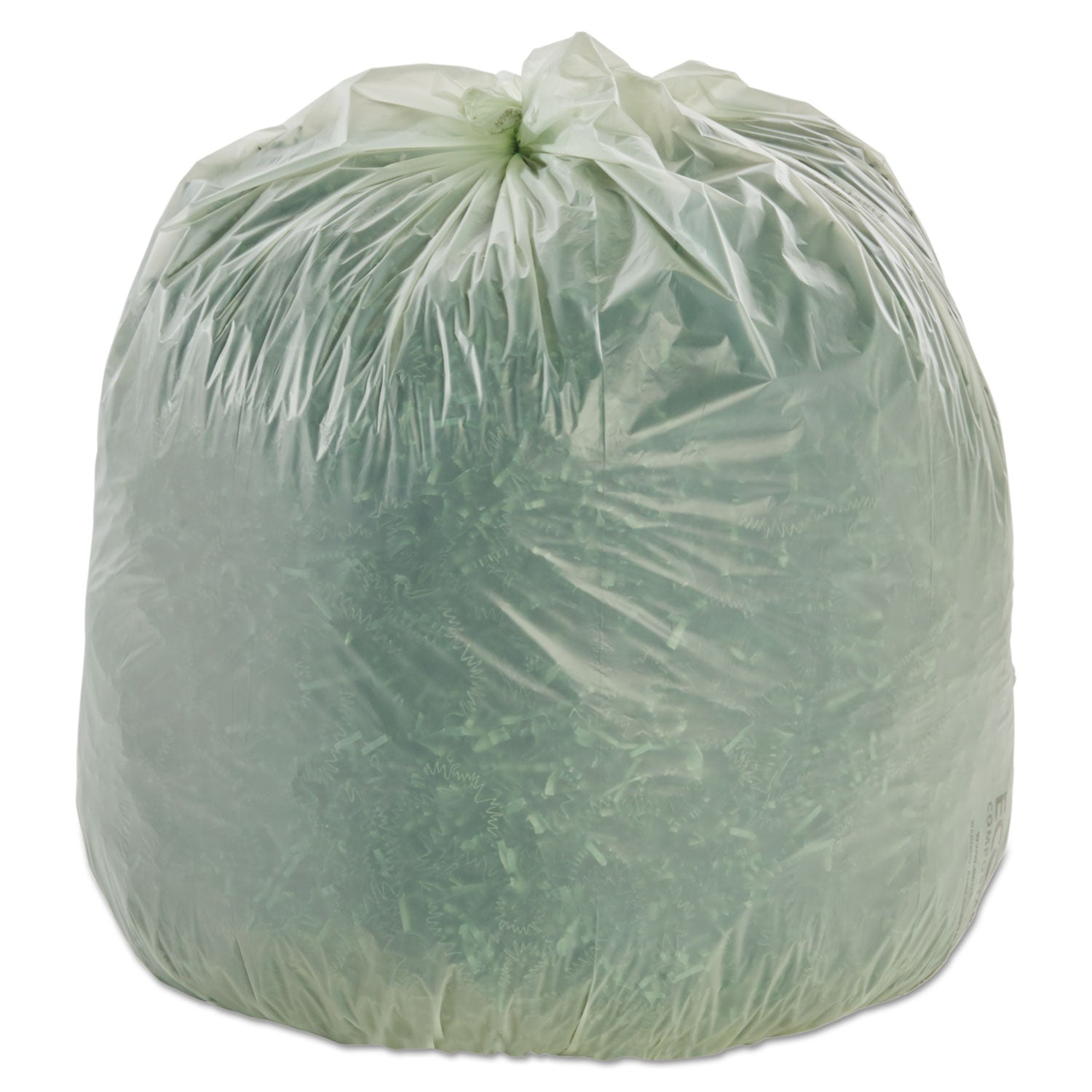 EcoSafe-6400 Bags, 30 gal, 1.1 mil, 30" x 39", Green, 48/Box