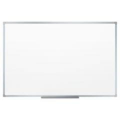 MEAD PRODUCTS Dry Erase Board with Aluminum Frame, 36 x 24, Melamine White Surface, Silver Aluminum Frame - Flipcost