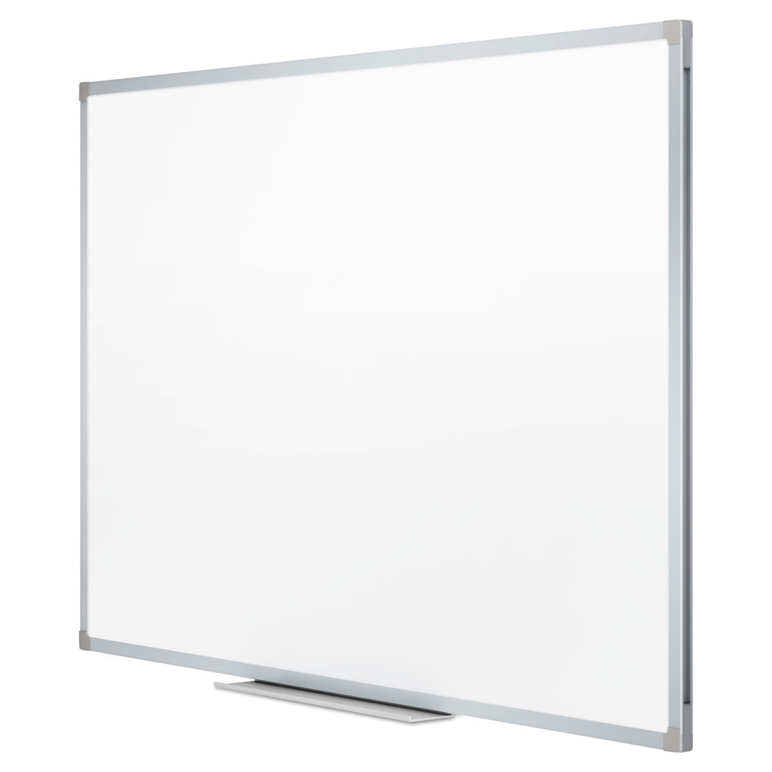 Mead® Dry Erase Board with Aluminum Frame, 72 x 48, Melamine White Surface, Silver Aluminum Frame