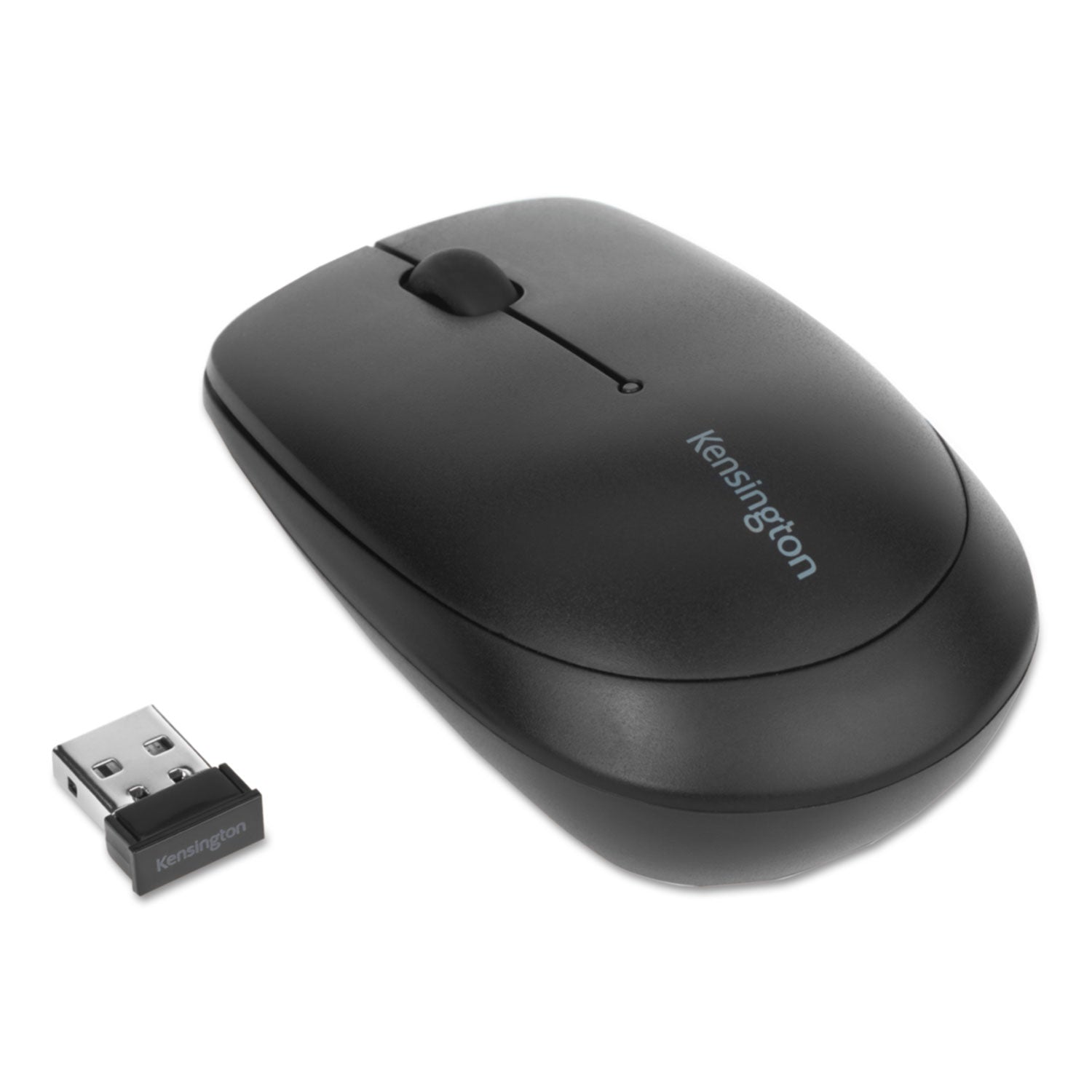 Pro Fit Wireless Mobile Mouse, 2.4 GHz Frequency/30 ft Wireless Range, Left/Right Hand Use, Black