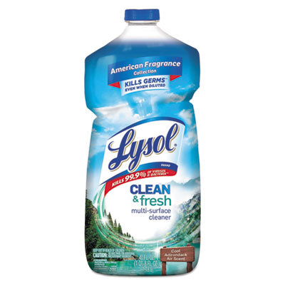 LYSOL® Brand Clean and Fresh Multi-Surface Cleaner, Cool Adirondack Air, 40 oz Bottle - Flipcost