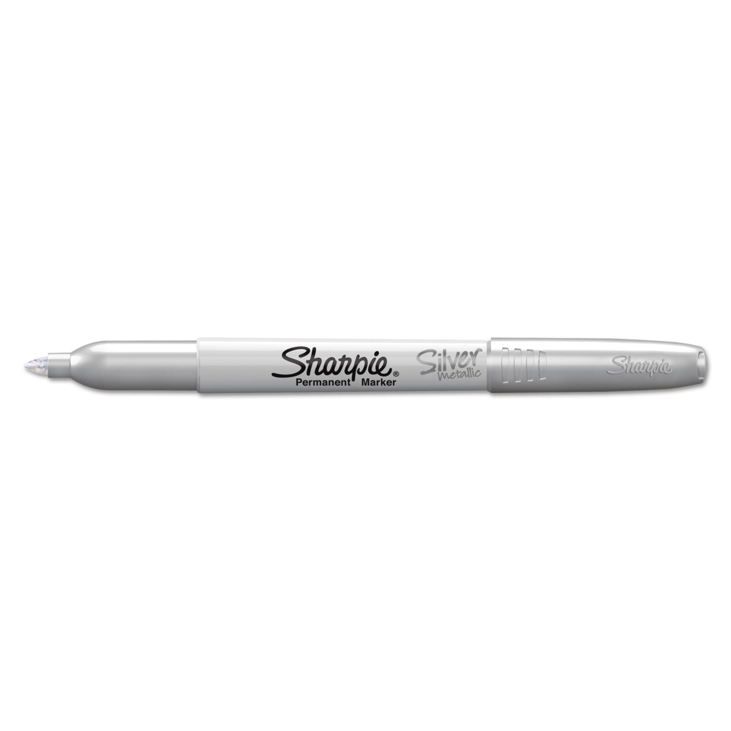 Sharpie® Metallic Fine Point Permanent Marker Value Pack, Fine Bullet Tip, Metallic Silver, 36/Pack