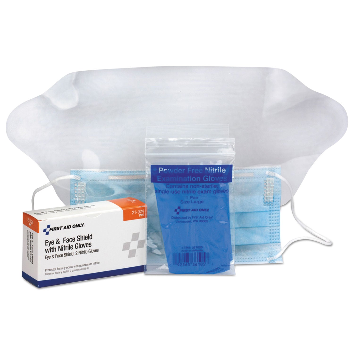 Refill for SmartCompliance General Business Cabinet, Eye and Face Shield, Gloves