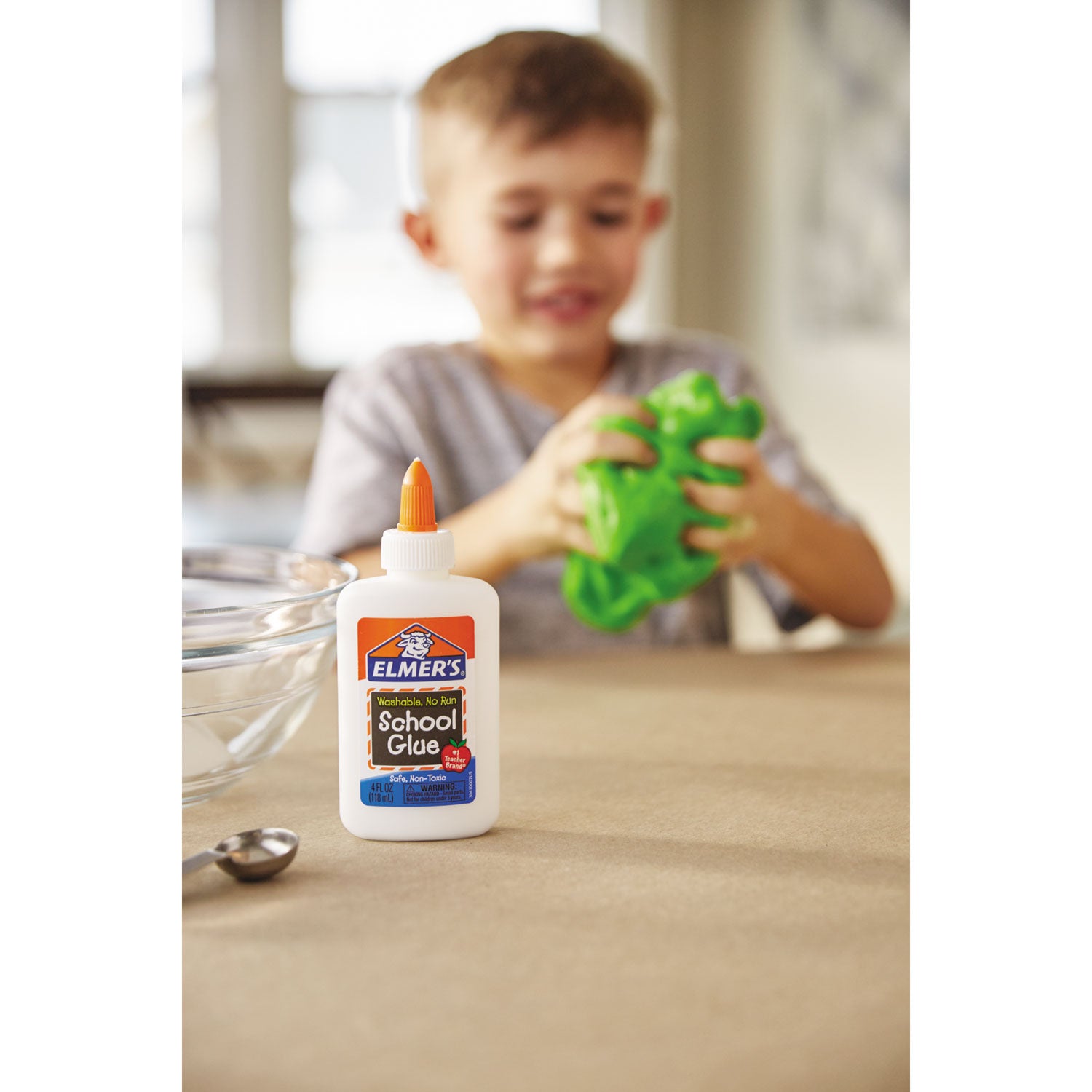 Elmer's® Washable School Glue, 1.25 oz, Dries Clear