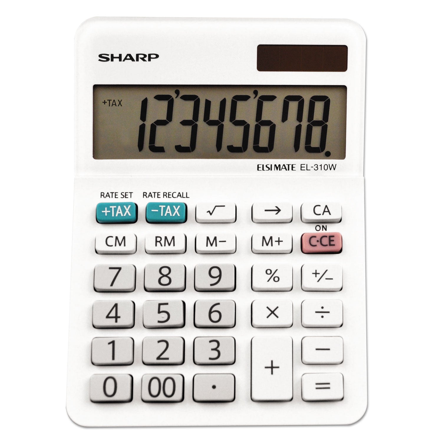 EL-310WB Mini Desktop Calculator, 8-Digit LCD