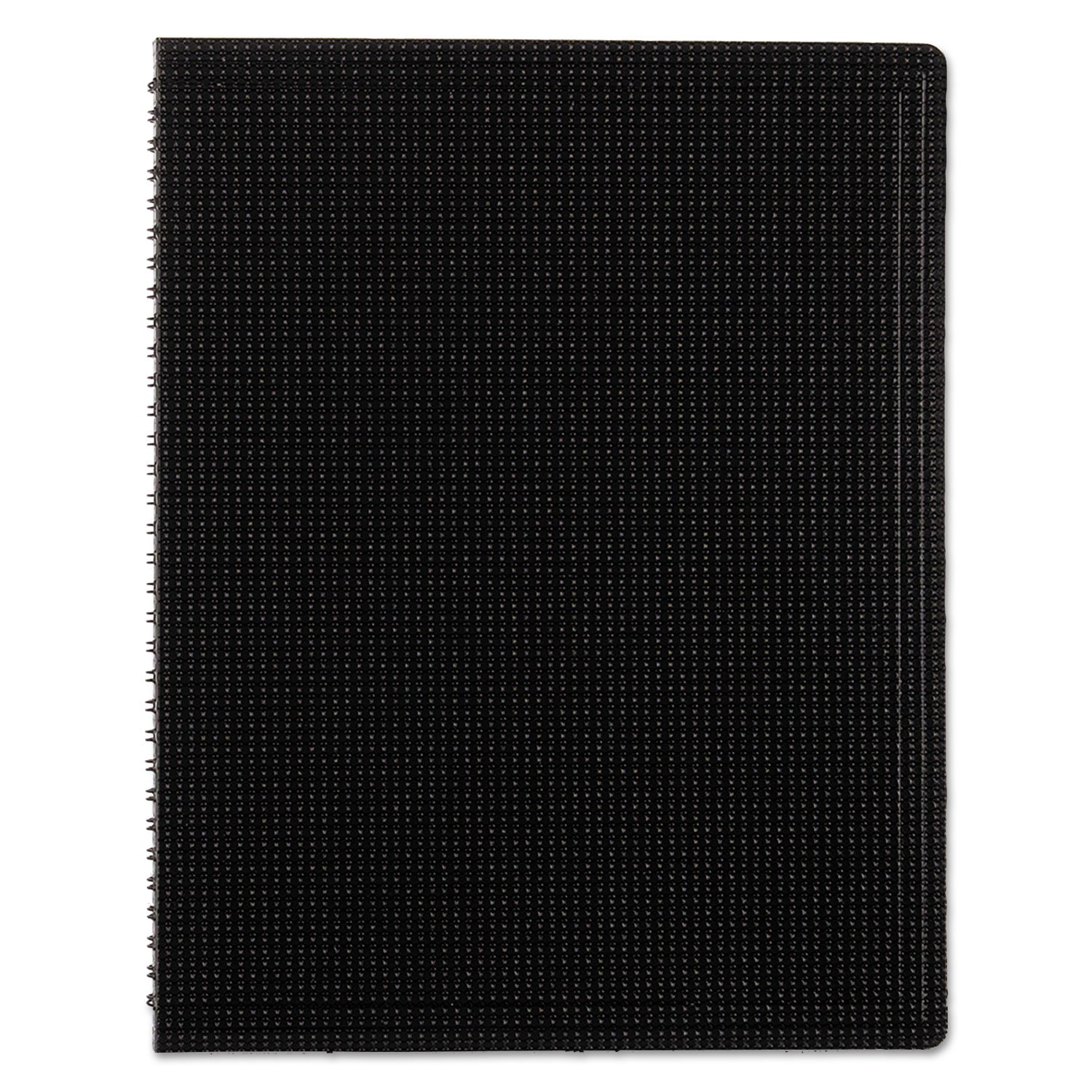 Duraflex Poly Notebook, 1-Subject, Medium/College Rule, Black Cover, (80) 11 x 8.5 Sheets