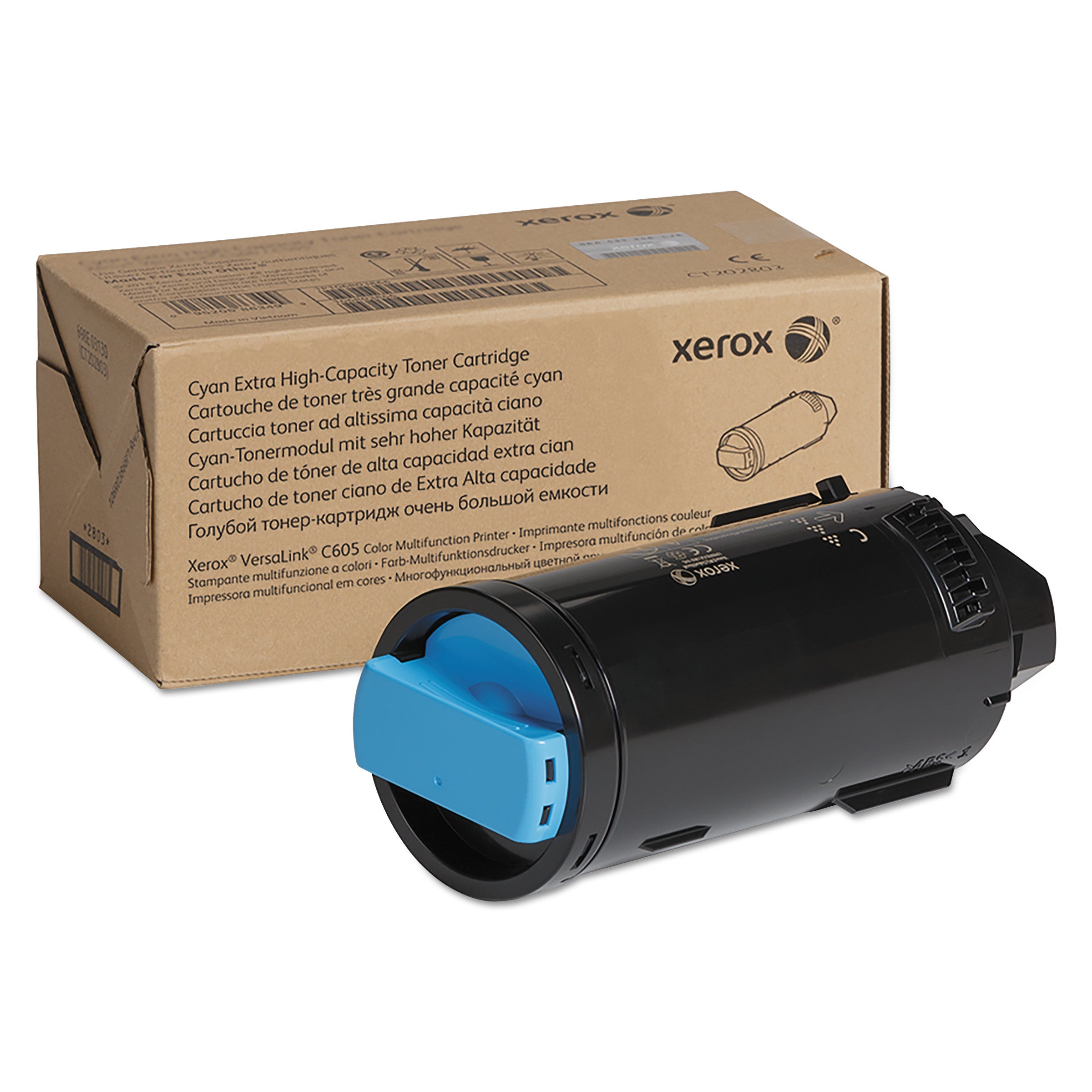 106R04010 Extra High-Yield Toner, 16,800 Page-Yield, Cyan, TAA Compliant