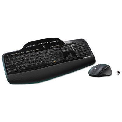 MK710 Wireless Keyboard + Mouse Combo, 2.4 GHz Frequency/30 ft Wireless Range, Black Flipcost Flipcost