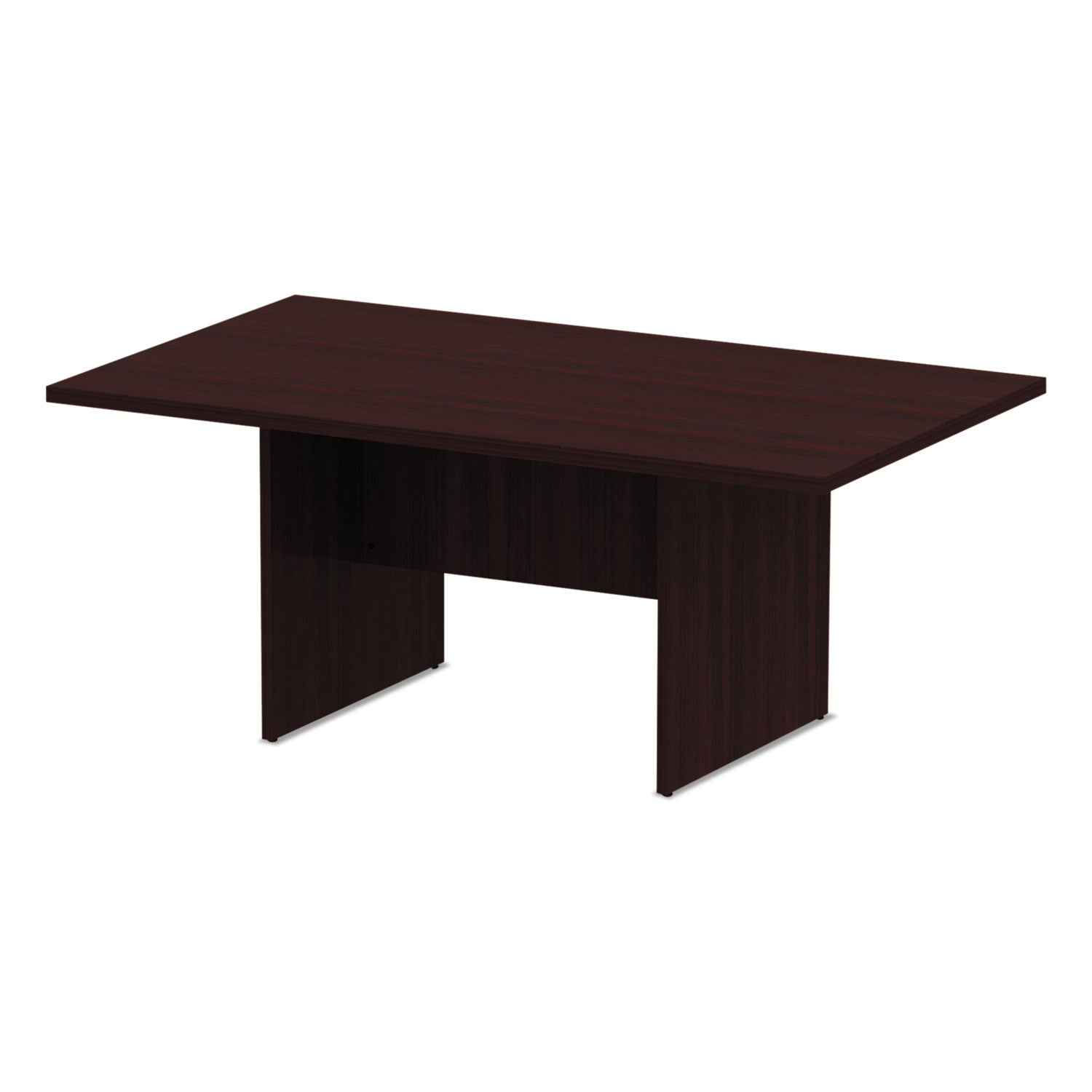 Alera® Alera Valencia Series Conference Table, Rectangular, 70.88w x 41.38d x 29.5h, Mahogany