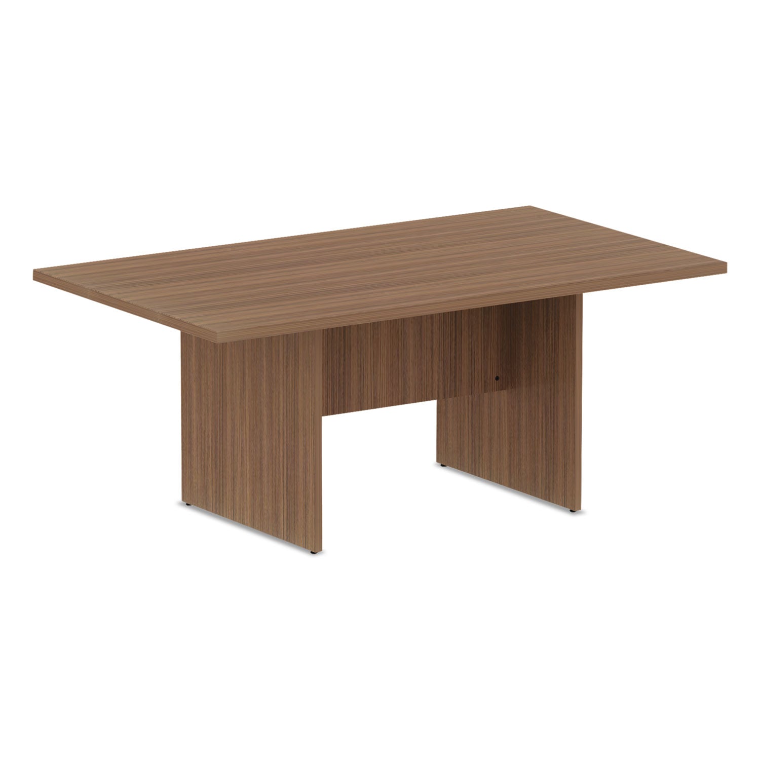 Alera® Alera Valencia Series Conference Table, Rectangular, 70.88w x 41.38d x 29.5h, Modern Walnut