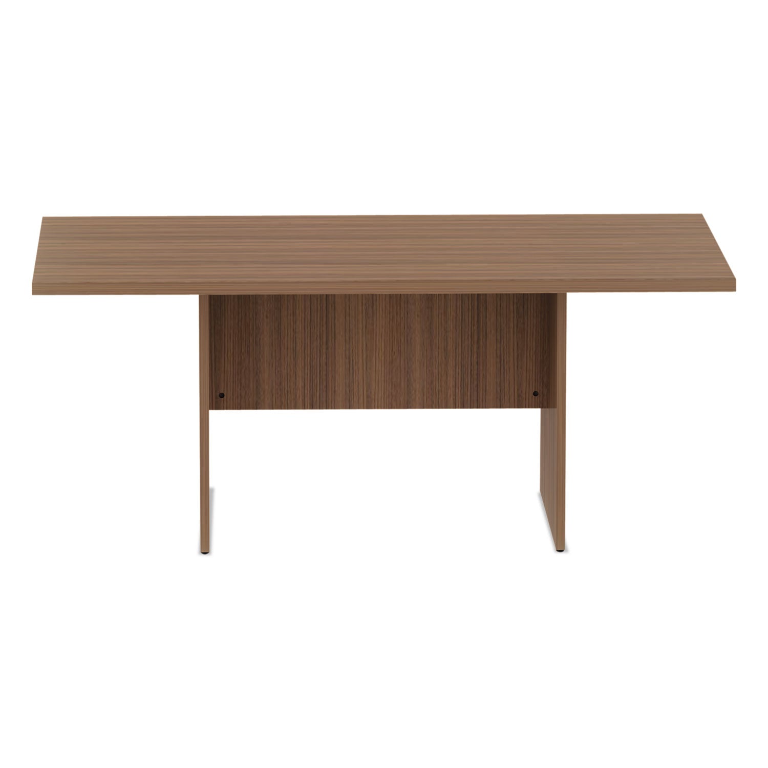 Alera Valencia Series Conference Table, Rectangular, 70.88w x 41.38d x 29.5h, Modern Walnut