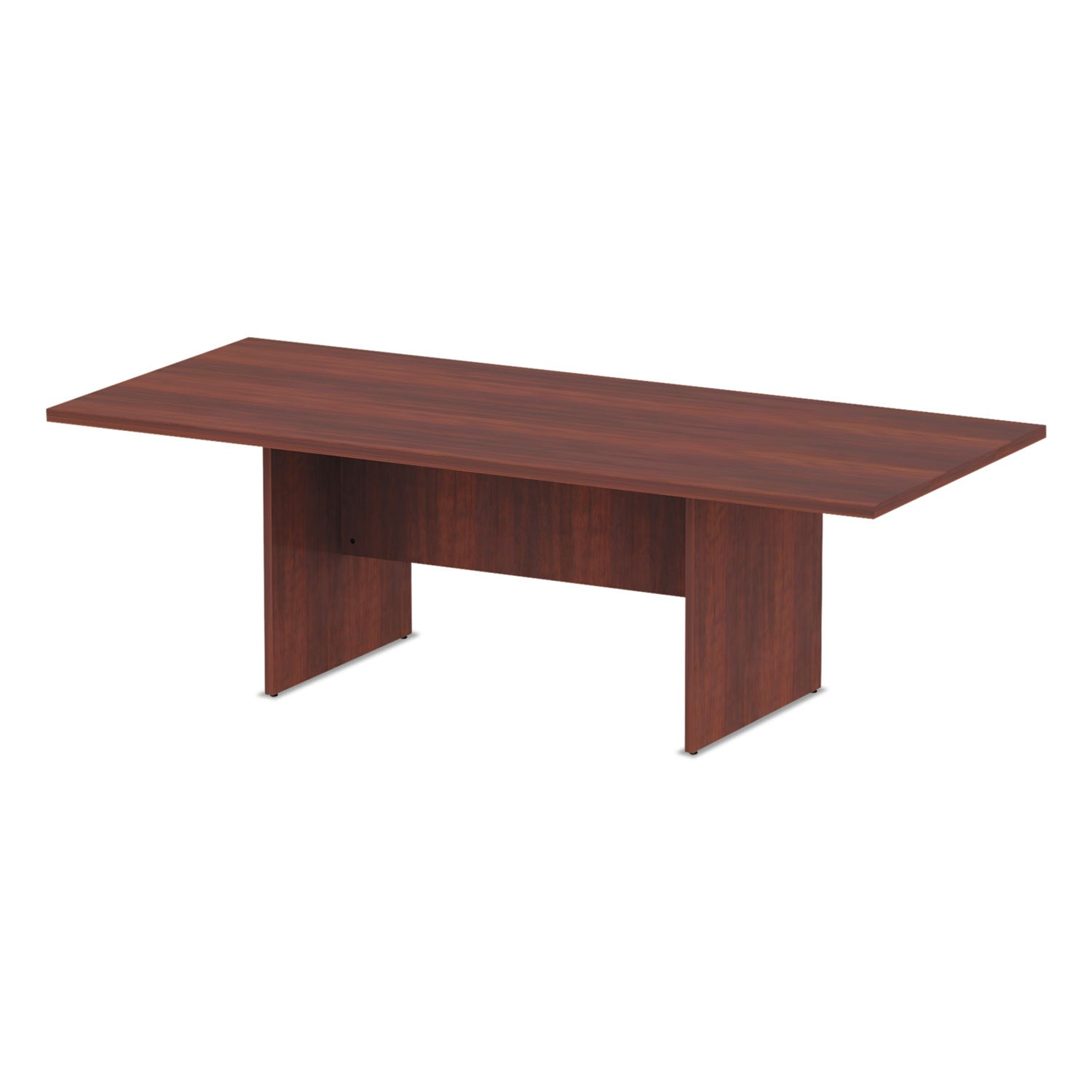 Alera® Alera Valencia Series Conference Table, Rectangular, 94.5w x 41.38d x 29.5h, Medium Cherry