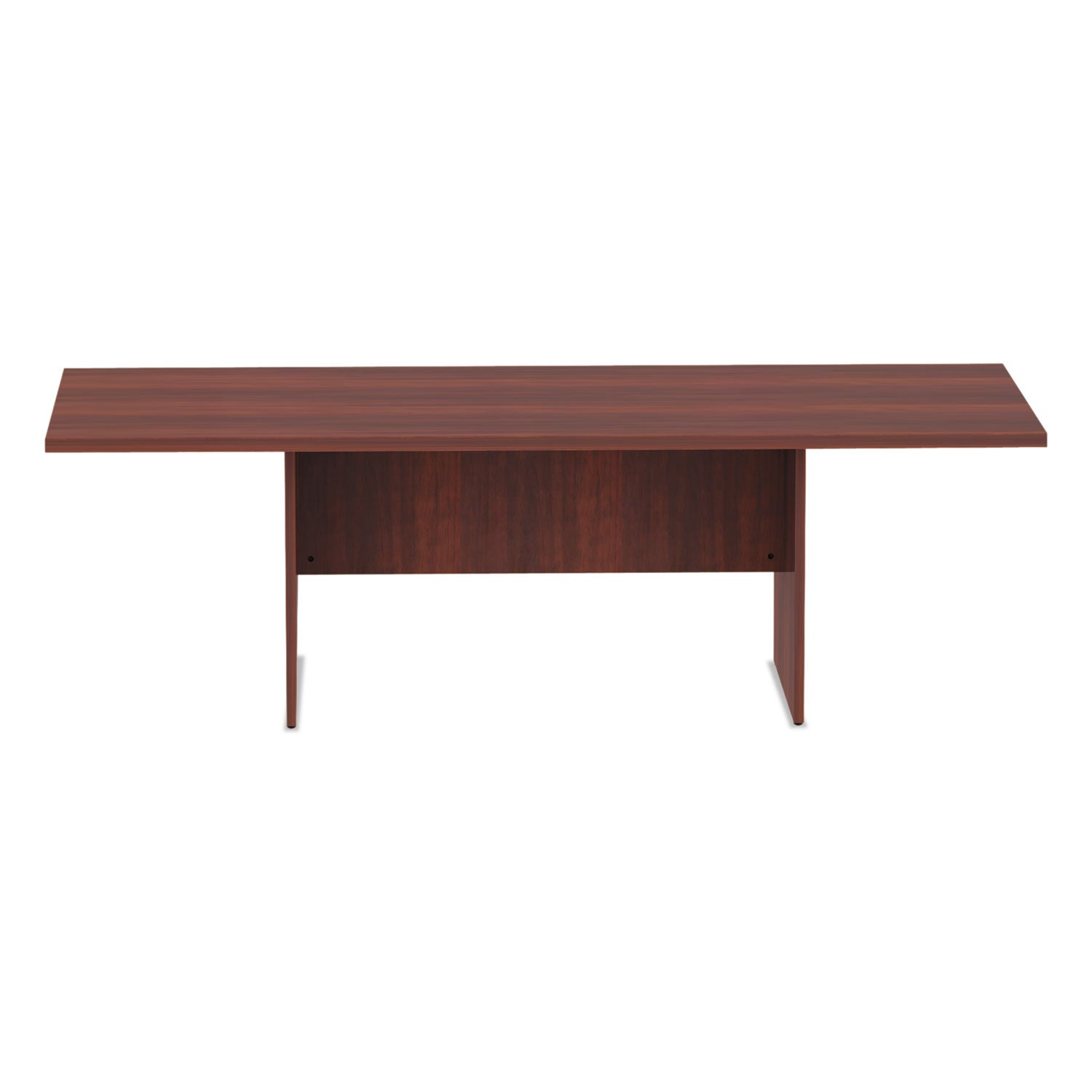 Alera® Alera Valencia Series Conference Table, Rectangular, 94.5w x 41.38d x 29.5h, Medium Cherry