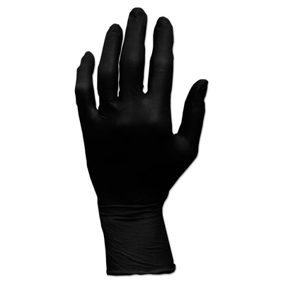 ProWorks GrizzlyNite Nitrile Gloves, Black, Medium, 1,000/Carton Flipcost Flipcost