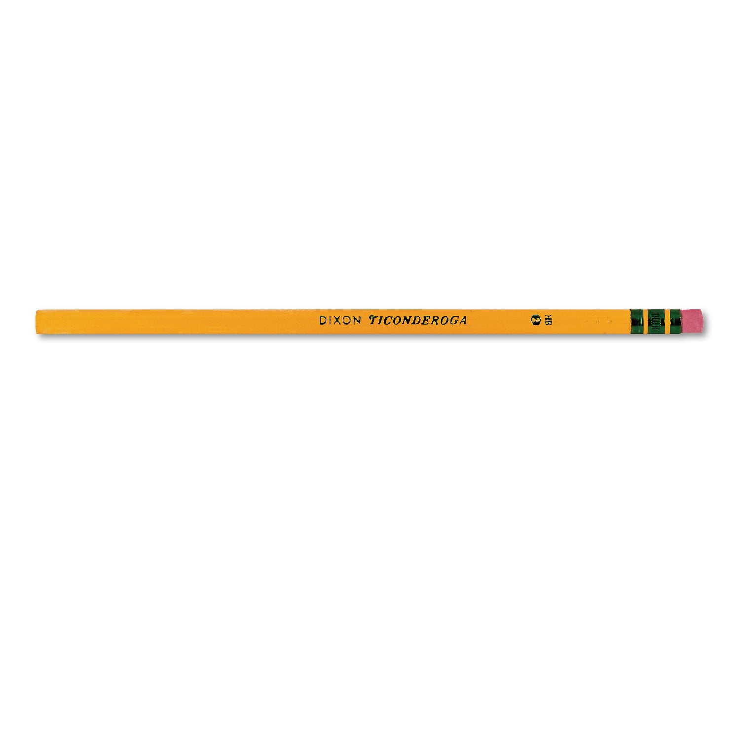 Ticonderoga® Pencil Value Pack, HB (#2), Black Lead, Yellow Barrel, 96/Pack