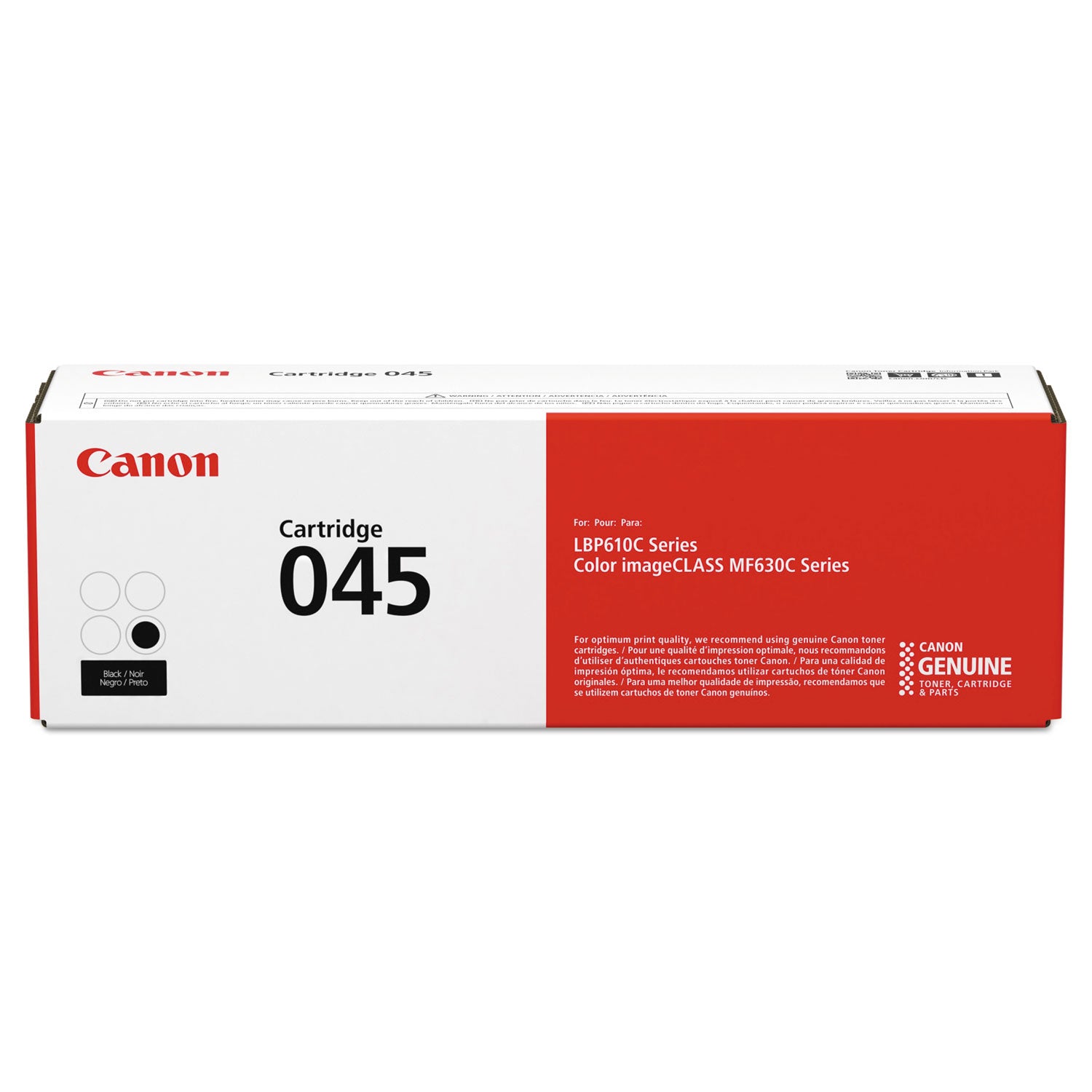 1242C001 (045) Toner, 1,400 Page-Yield, Black