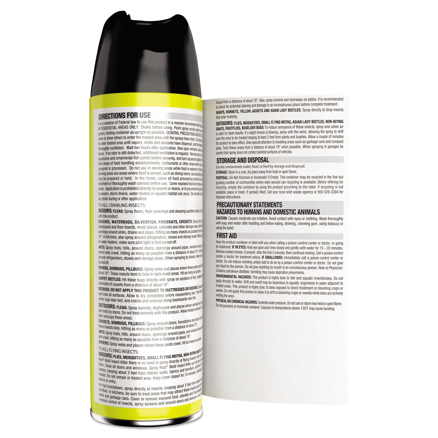 Multi Insect Killer, 15 oz Aerosol Spray Raid® Flipcost