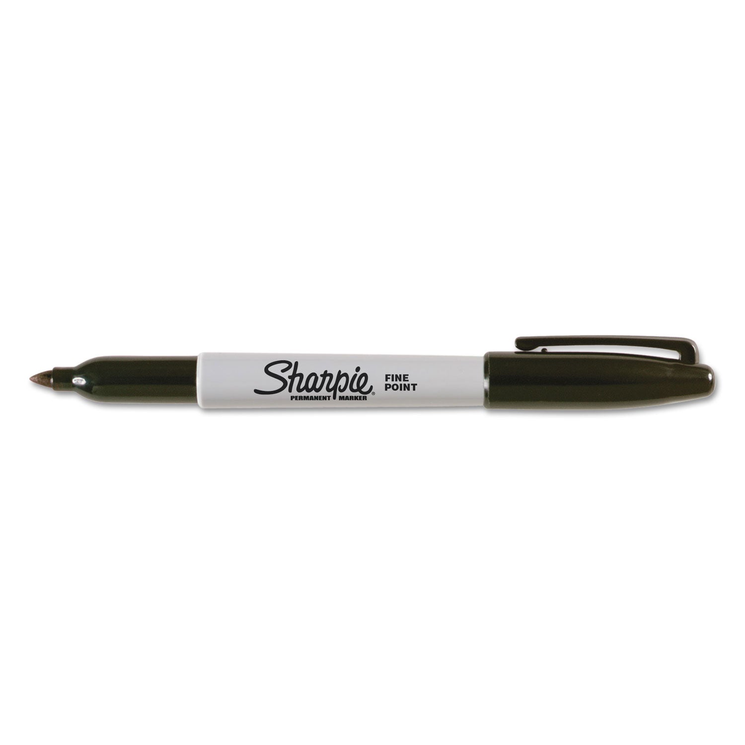 Sharpie® Fine Tip Permanent Marker, Fine Bullet Tip, Black