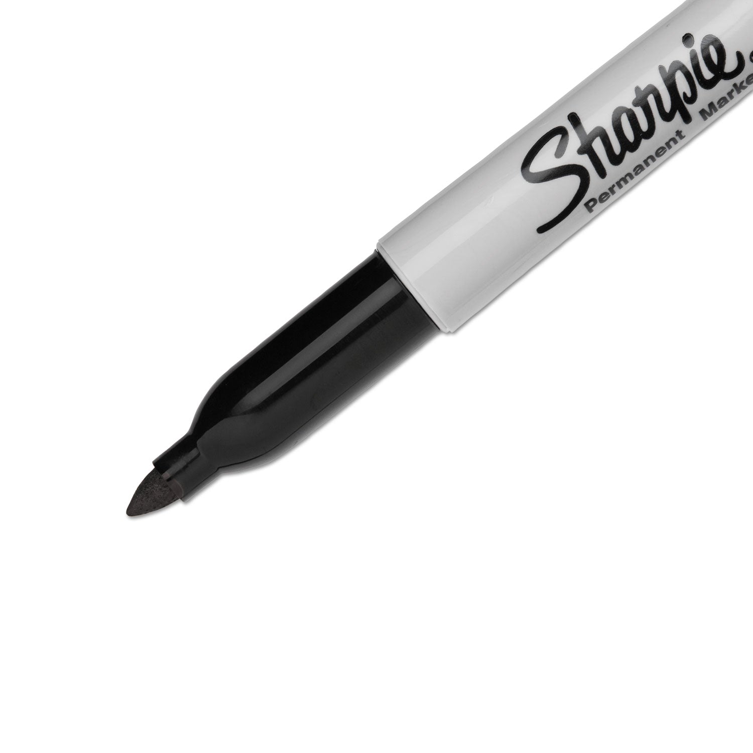 Sharpie® Fine Tip Permanent Marker, Fine Bullet Tip, Black