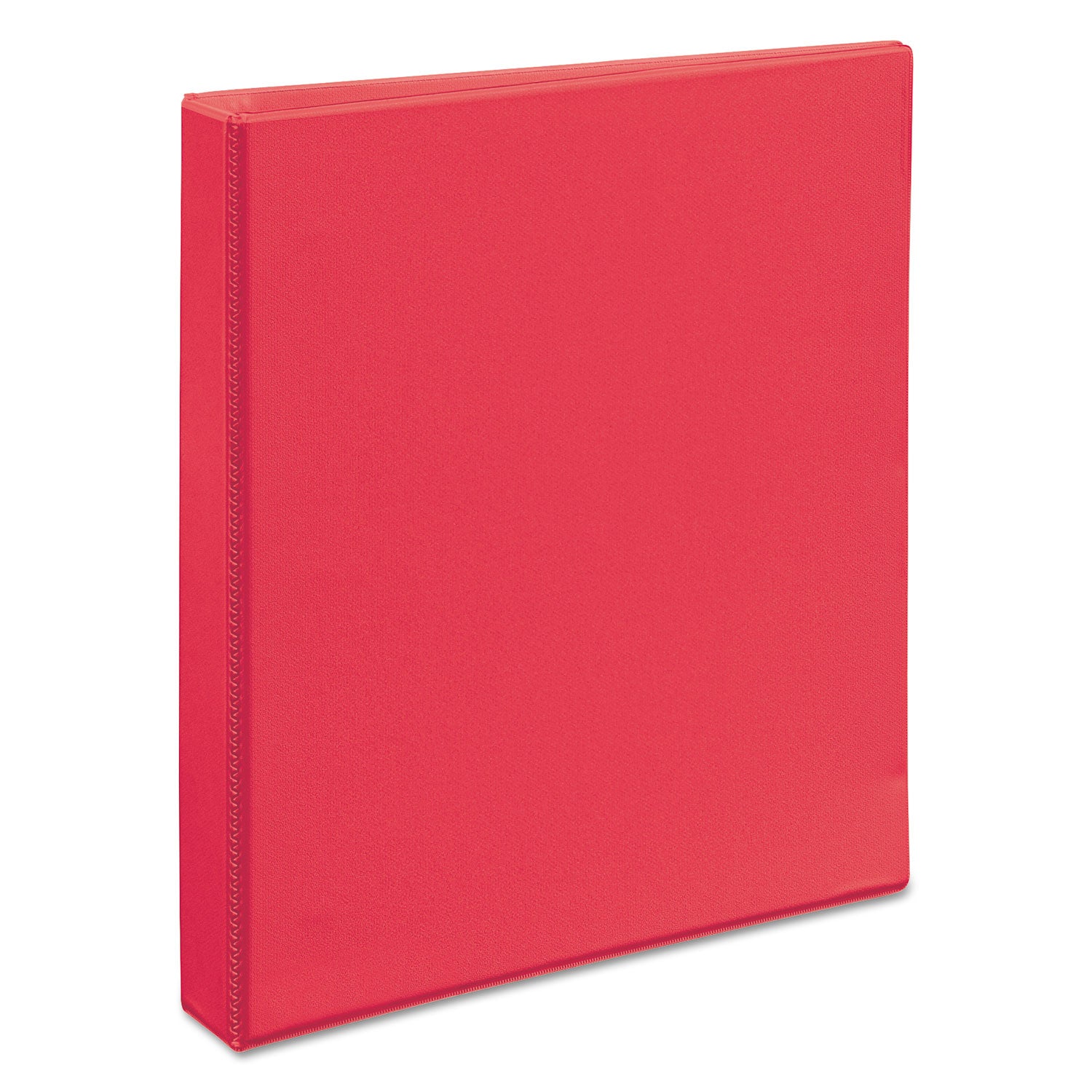 Avery® Durable View Binder with DuraHinge and Slant Rings, 3 Rings, 1" Capacity, 11 x 8.5, Coral