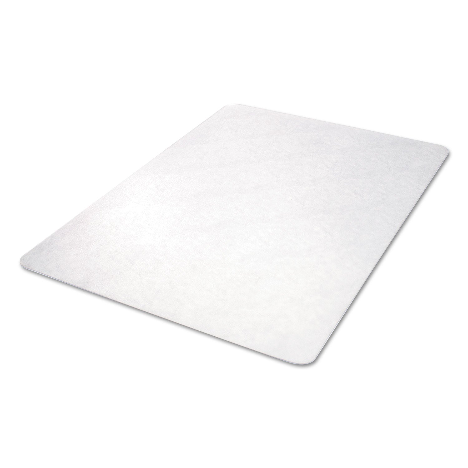 Alera® All Day Use Non-Studded Chair Mat for Hard Floors, 46 x 60, Rectangular, Clear