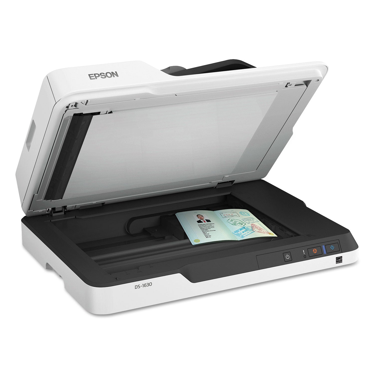 WorkForce DS-1630 Flatbed Color Document Scanner, 1200 dpi Optical Resolution, 50-Sheet Duplex Auto Document Feeder