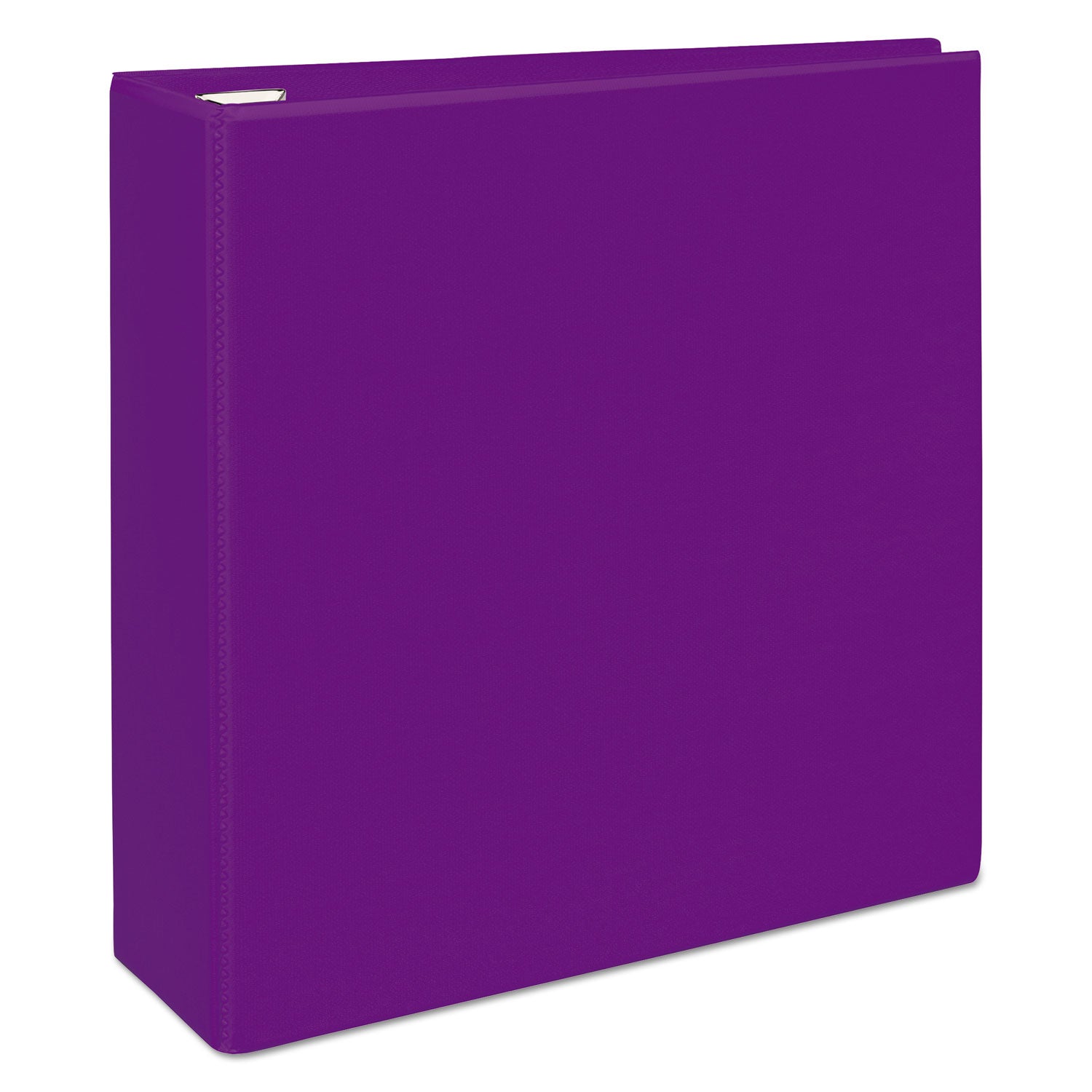 Avery® Heavy-Duty View Binder with DuraHinge and Locking One Touch EZD Rings, 3 Rings, 3" Capacity, 11 x 8.5, Purple