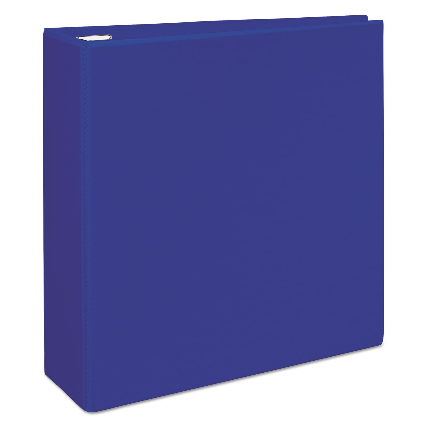 Avery® Heavy-Duty View Binder with DuraHinge and Locking One Touch EZD Rings, 3 Rings, 4" Capacity, 11 x 8.5, Pacific Blue