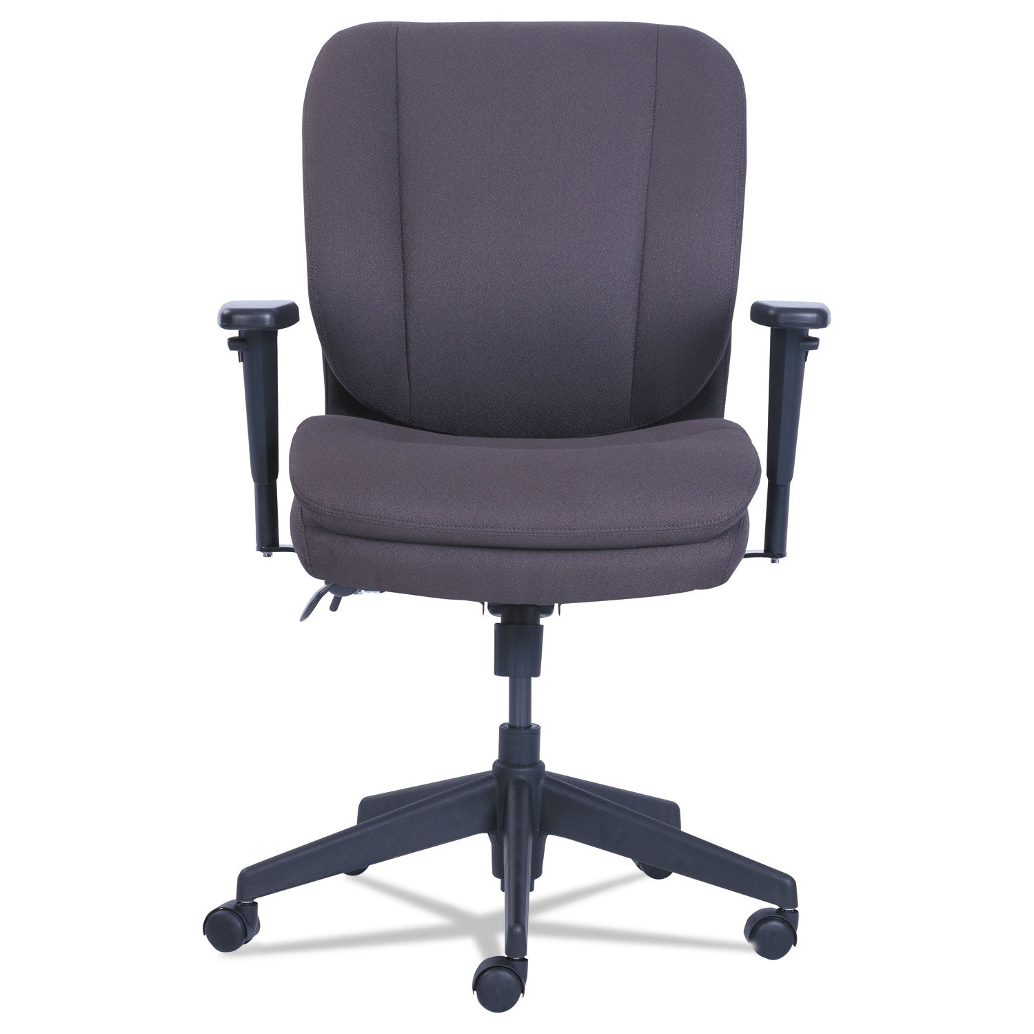 SertaPedic® Cosset Ergonomic Task Chair, Supports Up to 275 lb, 19.5" to 22.5" Seat Height, Gray Seat/Back, Black Base