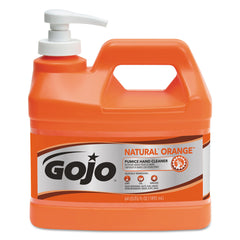 GO-JO INDUSTRIES NATURAL ORANGE Pumice Hand Cleaner, Citrus, 0.5 gal Pump Bottle, 4/Carton - Flipcost