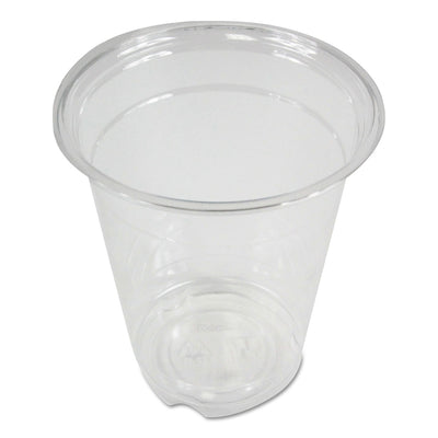 Clear Plastic Cold Cups, 12 oz, PET, 20 Cups/Sleeve, 50 Sleeves/Carton Flipcost Flipcost