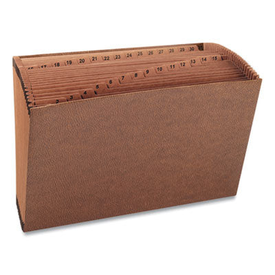 Heavy-duty expandable file durability., 31 Sections, 1/31-Cut Tabs, Legal Size, Redrope Flipcost Flipcost