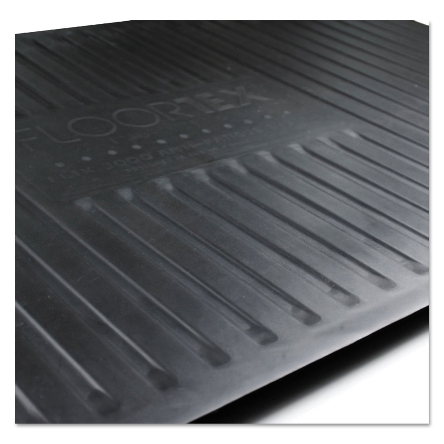 Floortex® AFS-TEX 2000 Anti-Fatigue Mat, 16  x 24, Midnight Black