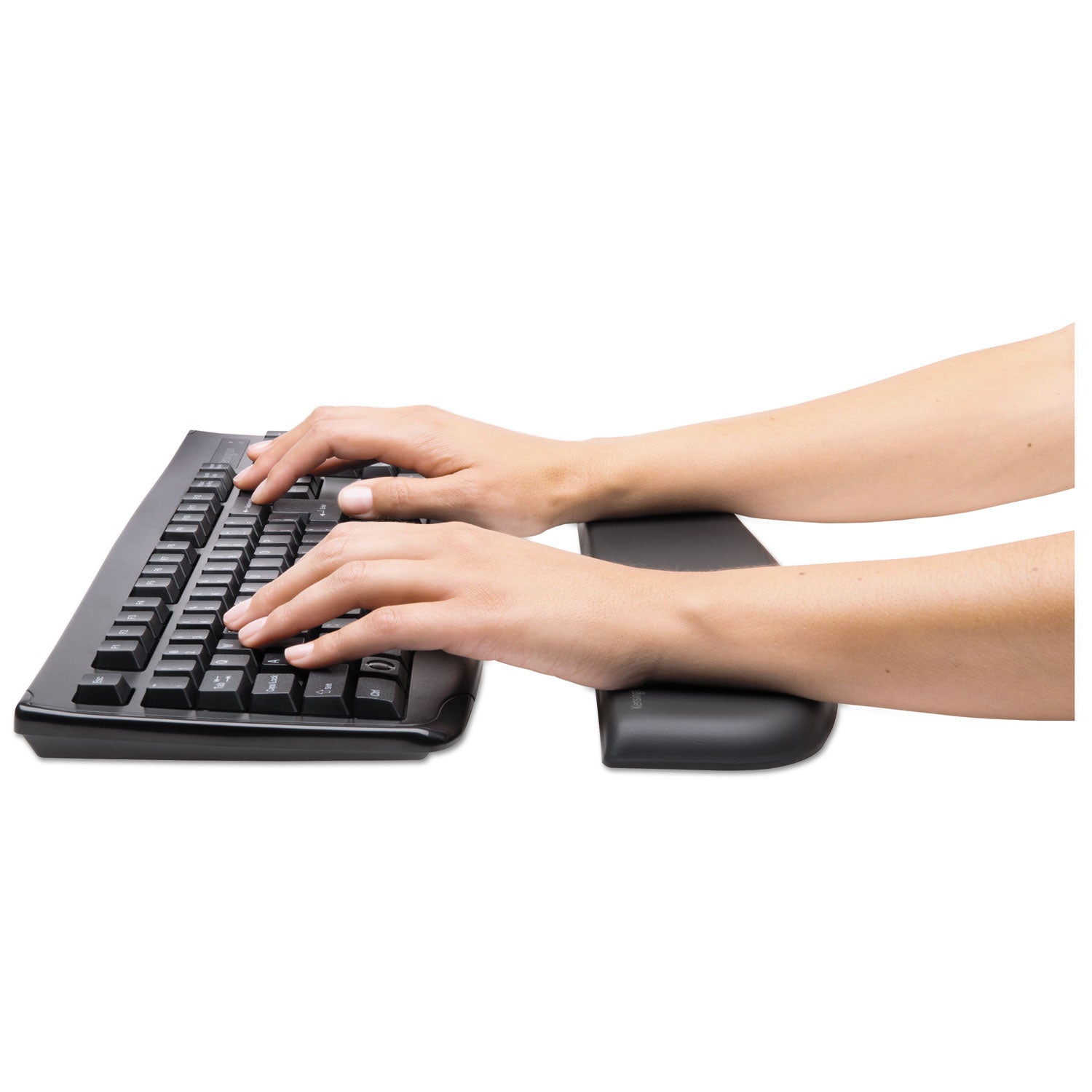 Kensington® ErgoSoft Wrist Rest for Standard Keyboards, 22.7 x 5.1, Black