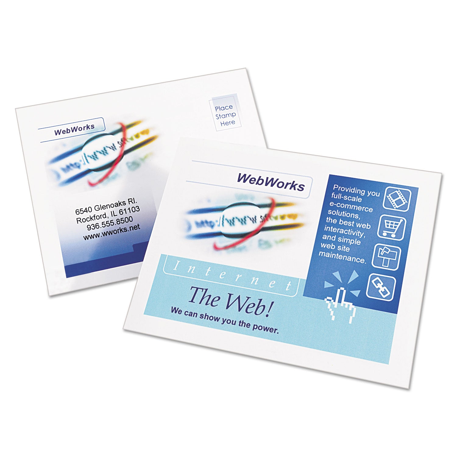 Avery® Printable Postcards, Inkjet, 85 lb, 4.25 x 5.5, Matte White, 200 Cards, 4 Cards/Sheet, 50 Sheets/Box