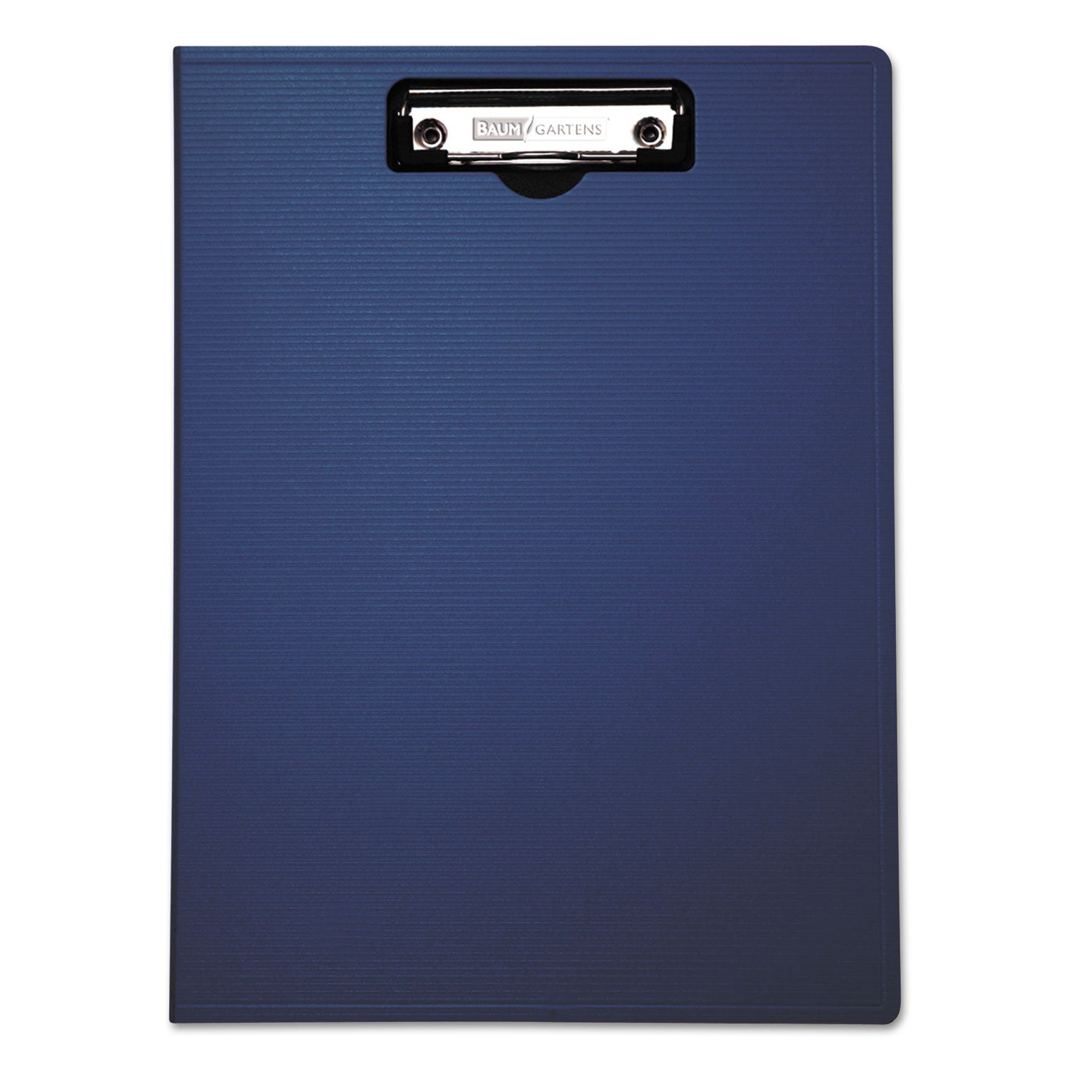 Mobile OPS® Portfolio Clipboard with Low-Profile Clip, Portrait Orientation, 0.5" Clip Capacity, Holds 8.5 x 11 Sheets, Blue